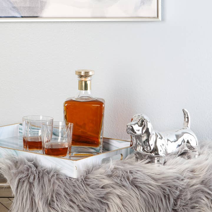 NAYOTHECORGI – Großhandel Dekofigur – Stehende Basset Hound Keramikstatue12