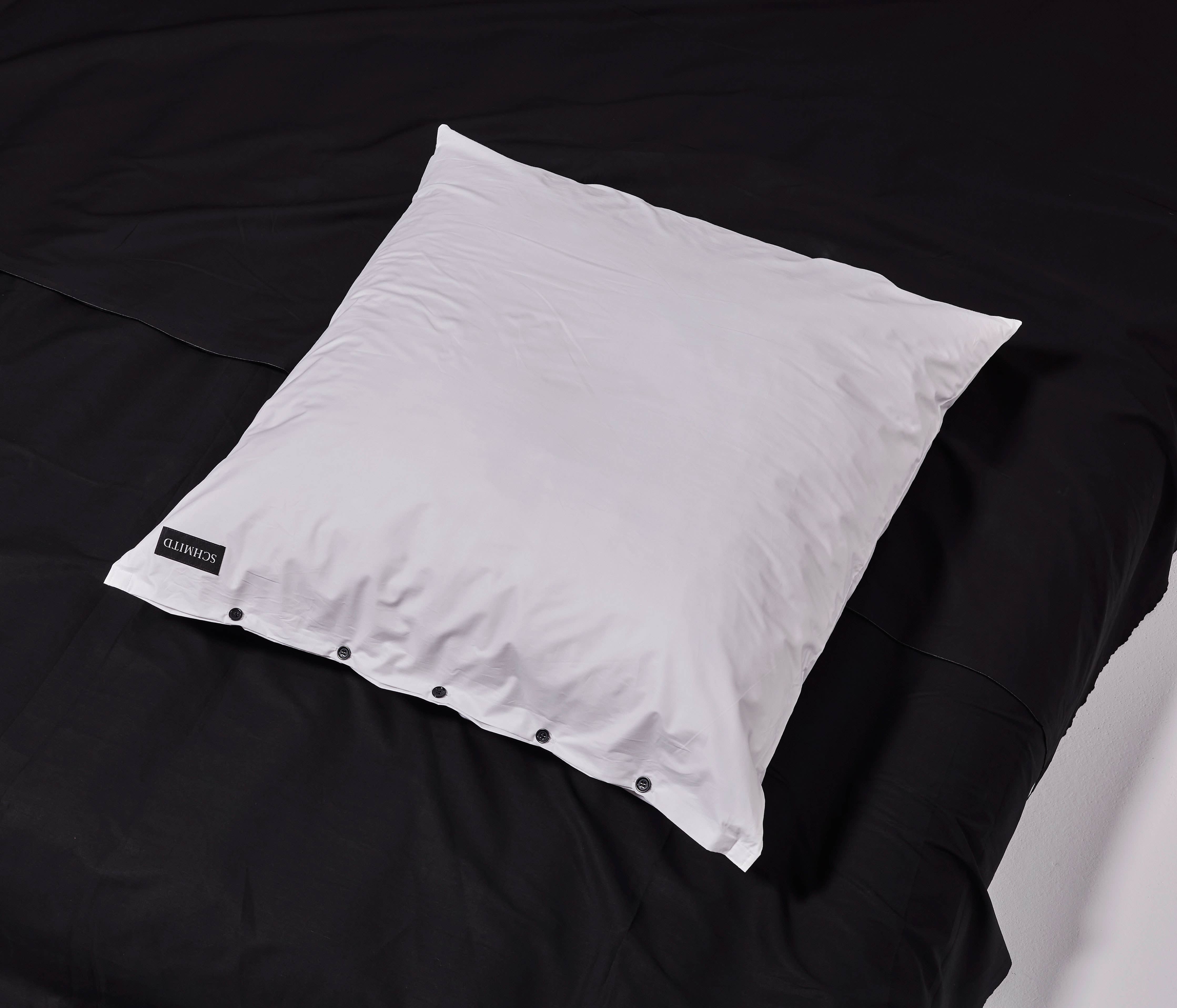 Schmitd - Wholesale Bedding Pillow - Moiré Dream Pillow  - white - 80 x 801