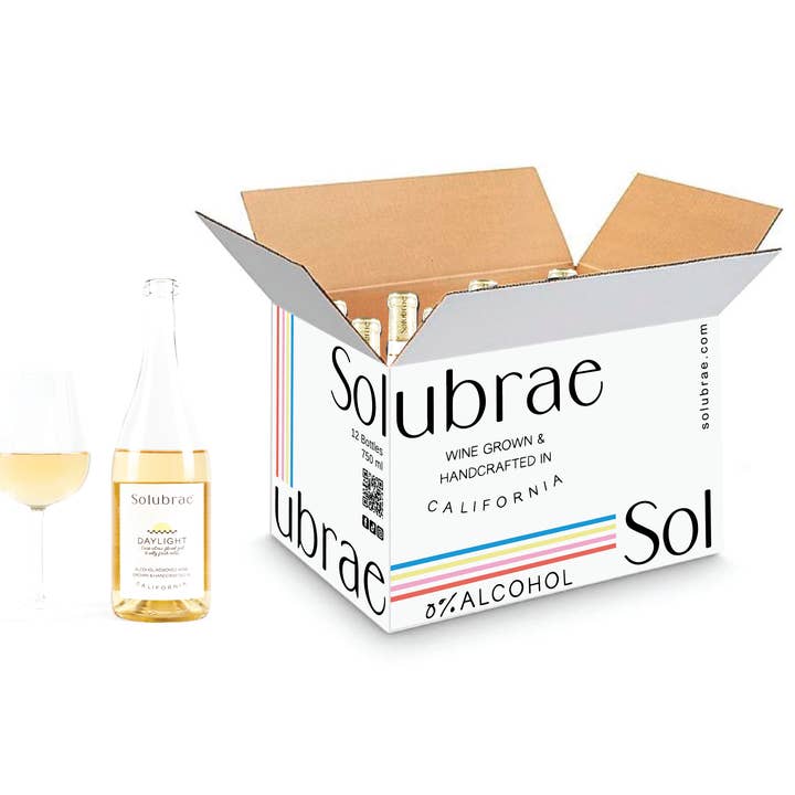 Caisse complète ou lot de 12 bouteilles | Vins désalcoolisés pour la vente par Solubrae