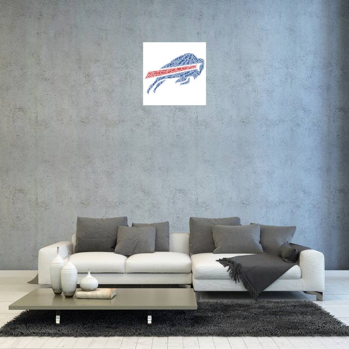 Quotables Geek Custom Designs - Wholesale Poster - Go Bills!2