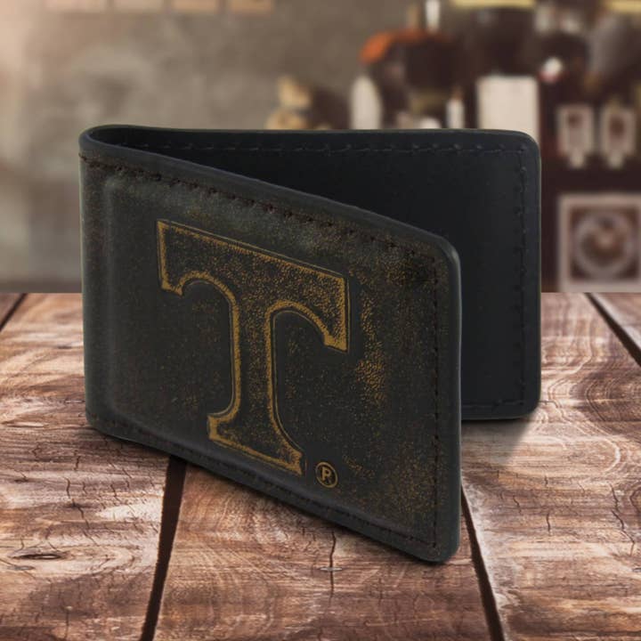 Zep-Pro - Wholesale Money Clip - Unisex - Tennessee Vols Burnished Leather Money Clip4
