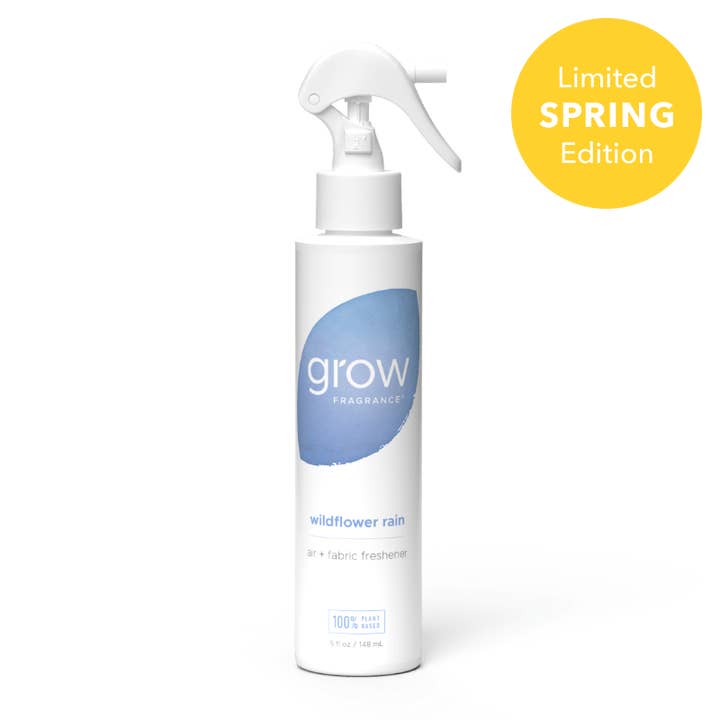 Grow Fragrance - Wholesale Room & Linen Spray - Wildflower Rain Air and Fabric Freshener