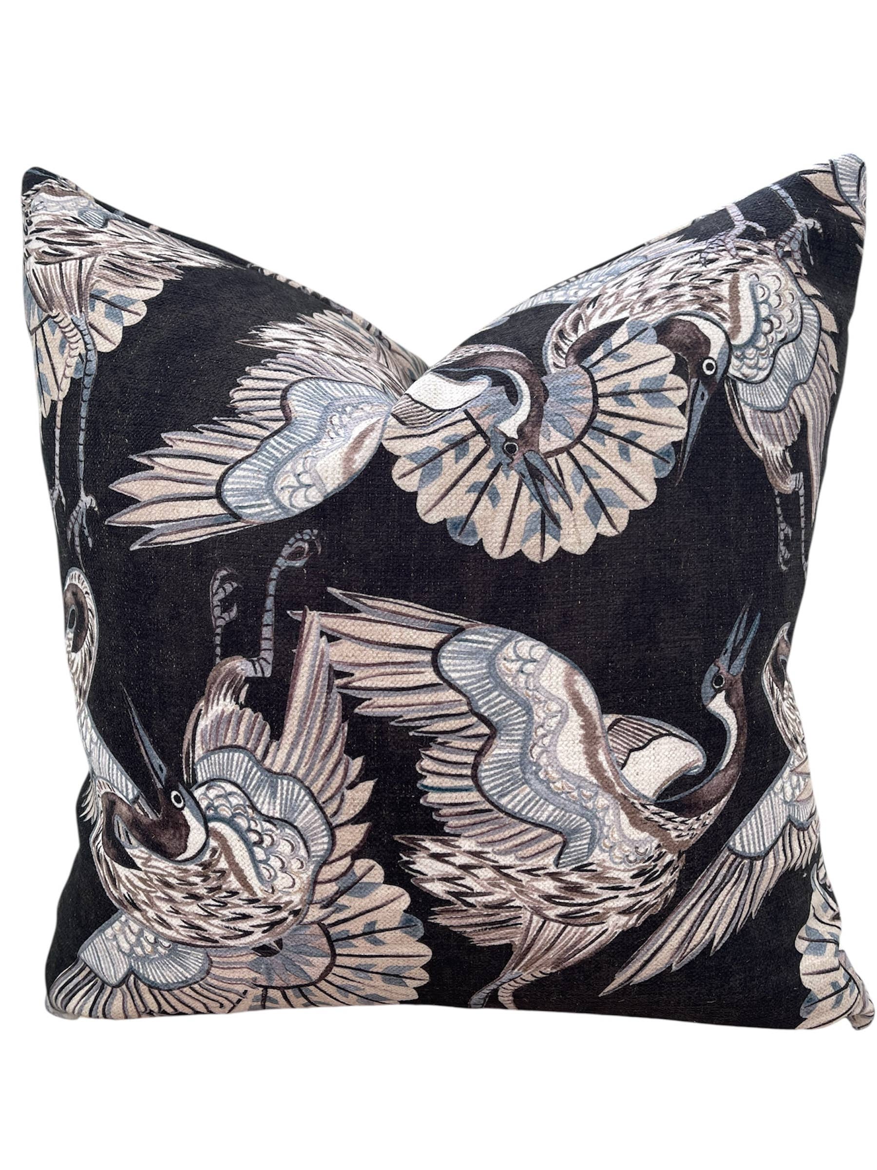 Dahlia & Grace pillows - Vendita all'ingrosso Cuscini decorativi - Cuscino Eva Heron con Inserto in Piuma0
