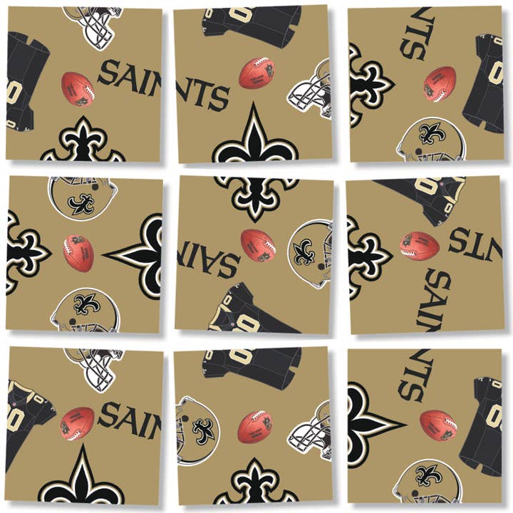 New Orleans Saints, Scramble Squares Puzzle for wholesale by Scramble Squares®