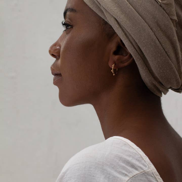 YEWŌ Collective - Wholesale Hoop Earrings - Bentu Hoops (Sm / Lg)3