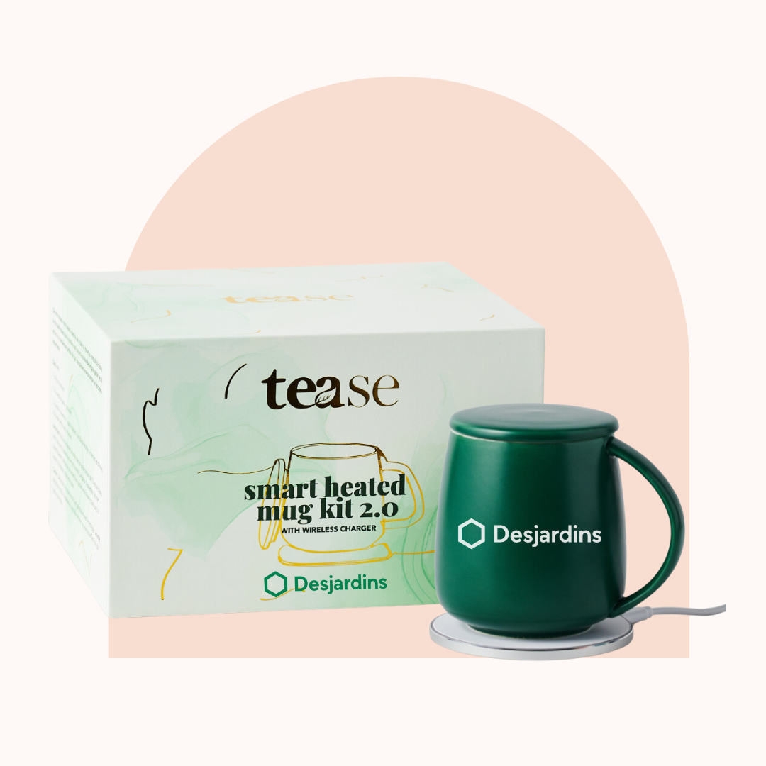 Tease | Wellness Tea Blends + Accessories - Wholesale Coffee Mug - Smart Heated Mug Kit 2.0 | Warmer + Wireless Charger5