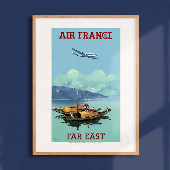 Oneart - Wholesale Poster - Air France Poster / Far East - AFL00444