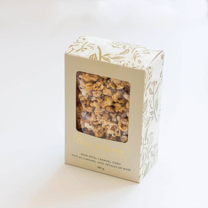 Flour & Flower - Wholesale Popcorn - Rose Petal Caramel Popcorn