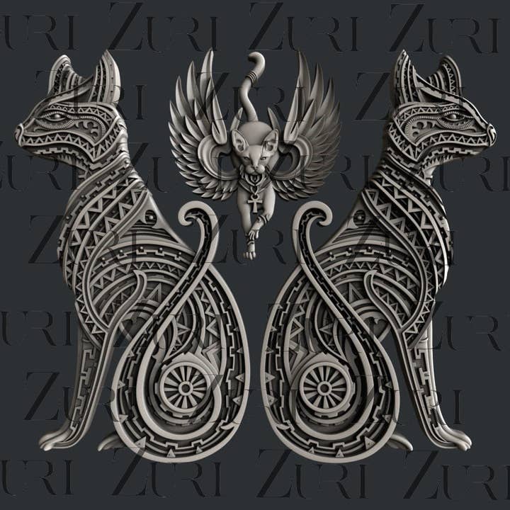 Egyptian Cats for wholesale by Zuri Designs