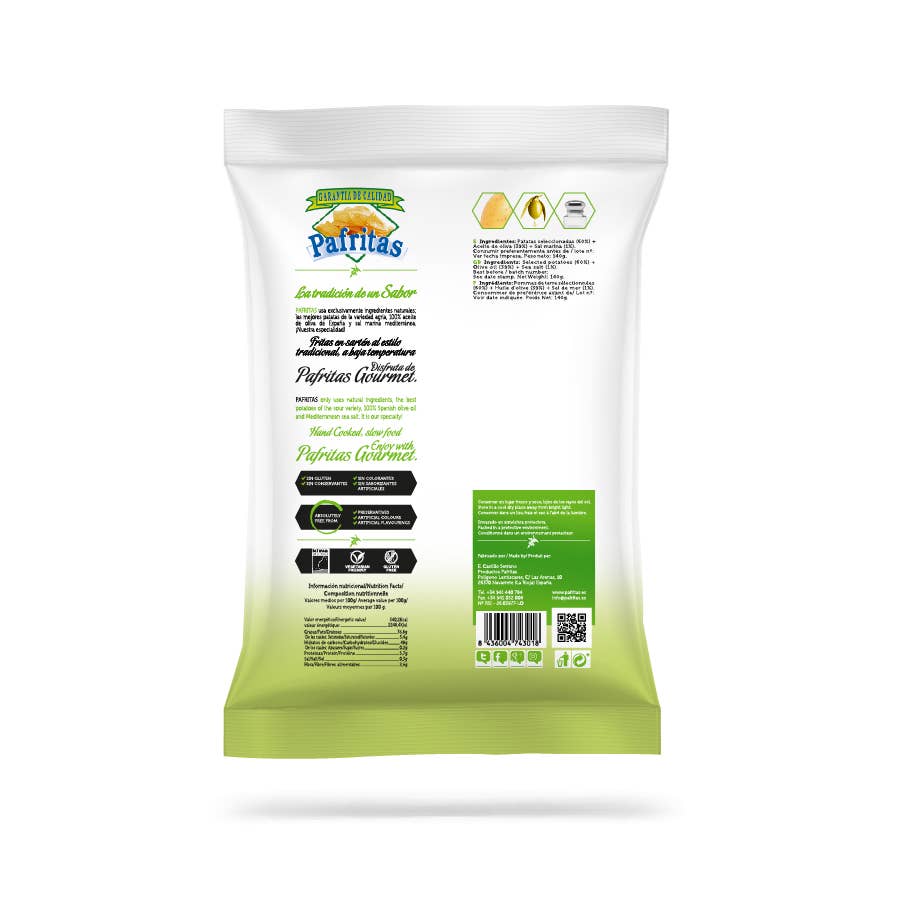 Productos Pafritas SL – wholesale Chips – Havssaltchips 120 gr1