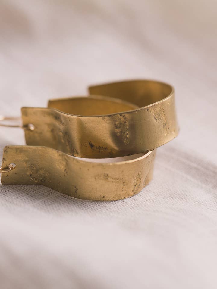 Myanne Sierra Hoops for wholesale by Desert Moon Design