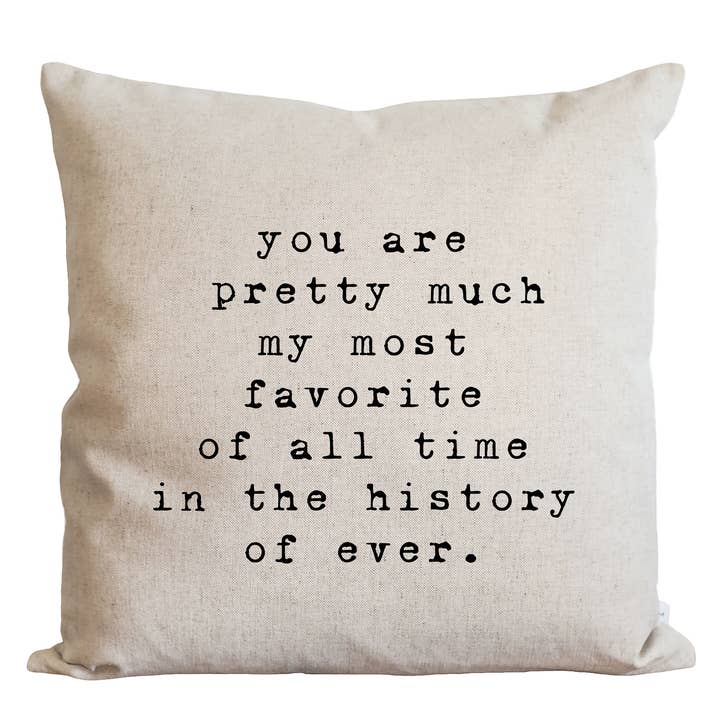 History of Forever Pillow Cover for wholesale by Porter Lane Home