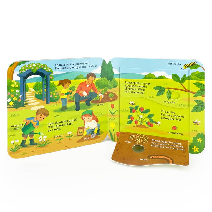 Cottage Door Press - Wholesale Baby & Toddler Book (0-2) - GROW Lift-a-Flap Board Book3