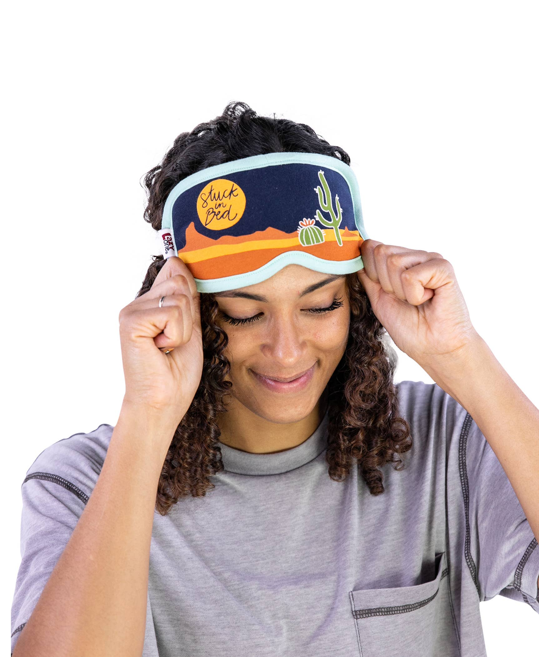 Lazy One - Wholesale Sleep/Eye Mask - Stuck in Bed Sleep Mask2