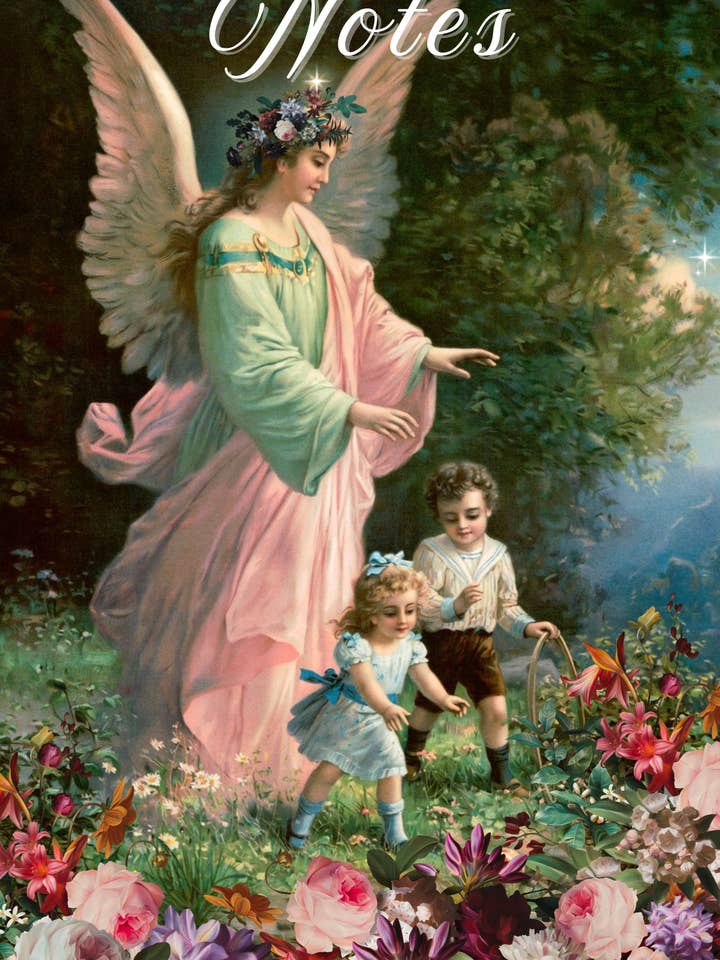 Angel Lined and Dot Grid Journal for wholesale by Norfolk Paper Studio