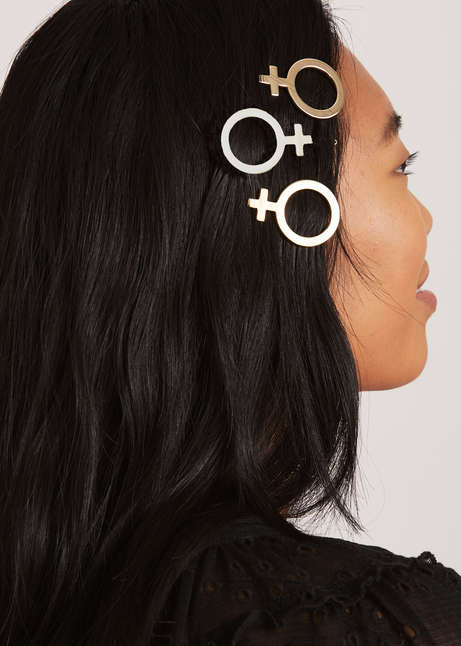 EACH Jewels - Wholesale Hair clip – Women’s - Neon Pink Lady Barrette - Imperfect1