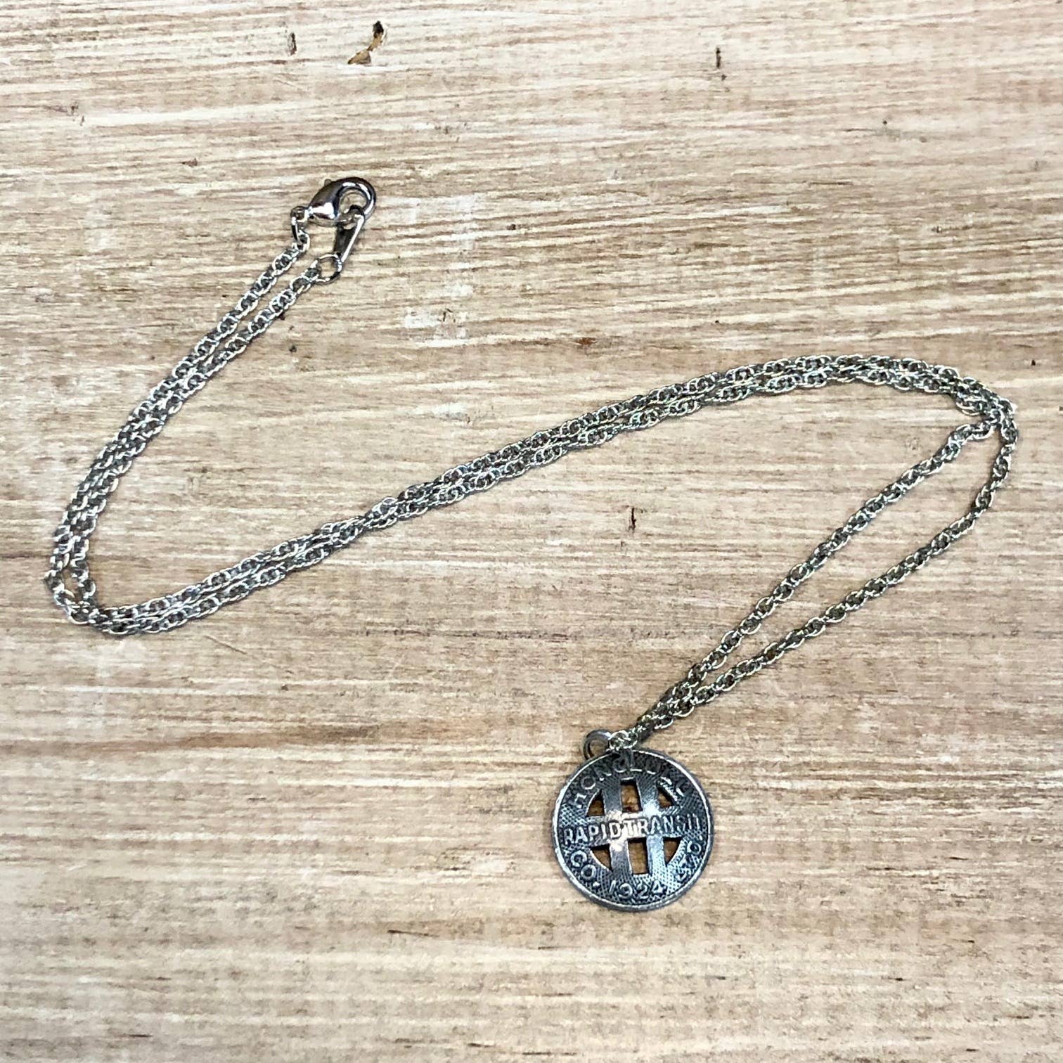 Lorraine Frances Jewelry - Wholesale Pendant/Charm Necklace - Vintage Token Necklace1