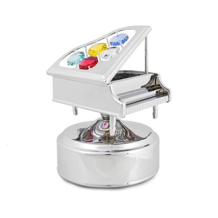 Piano Music Box & Figurine for wholesale by Mascot International, Inc.