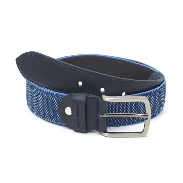 Blå Canvas Bälte B-HH22005-Navy för wholesale av Harris Hawk