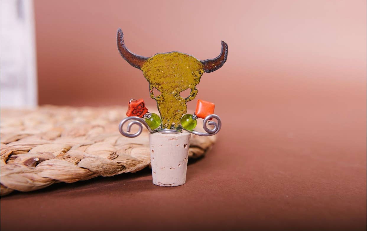 Whimsies - Wholesale Wine Stopper - Horse Wine stopper cork kitchen barware western rodeo eco4