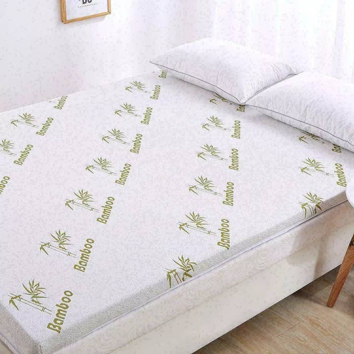 Pretty Little Bed - Wholesale Mattress pad/protector - 2cm & 4cm Thick Bamboo Memory Foam Mattress Topper 7