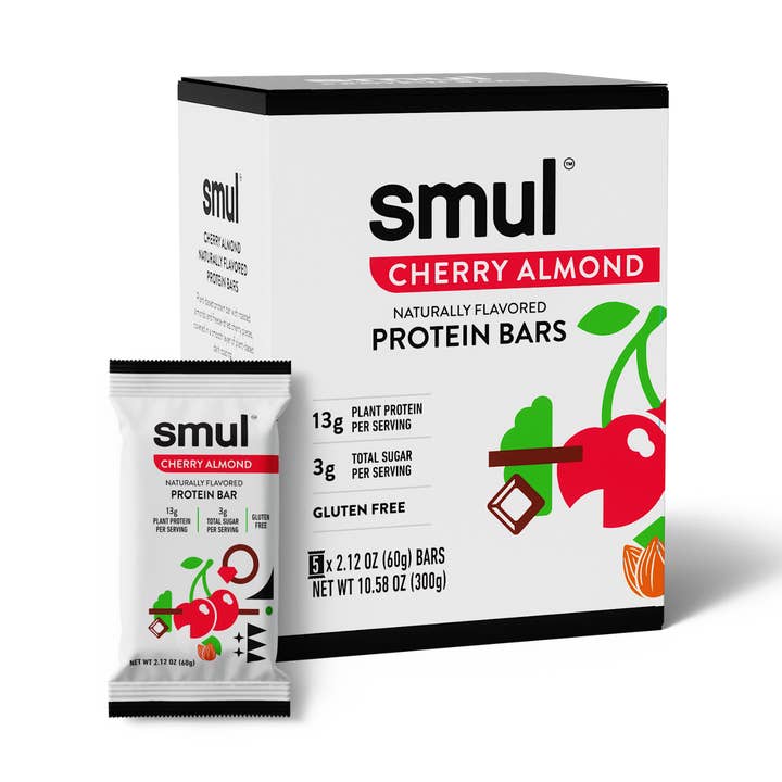 Cherry Almond Protein Bar 2.12 oz x 5 Pack for wholesale by smul