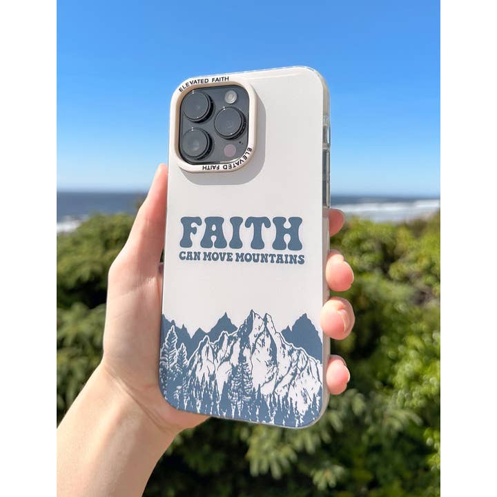 Elevated Faith - Wholesale Phone Case - Women's - Faith Can Move Mountains Phone Case