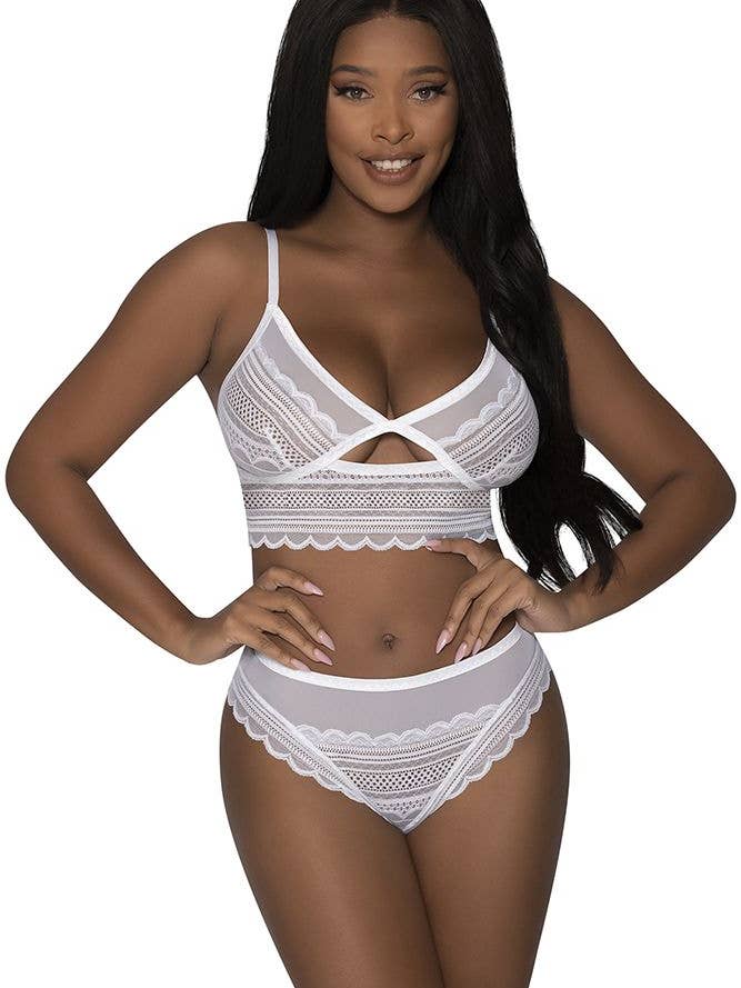 Bralette de seda mágica y Cheeky Hipster M289 para venta al por mayor de Lingerie Mart