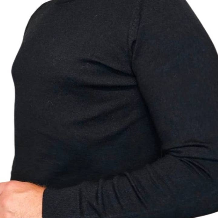 Cuello redondo en mezcla de cachemir para venta al por mayor de Positano Coast