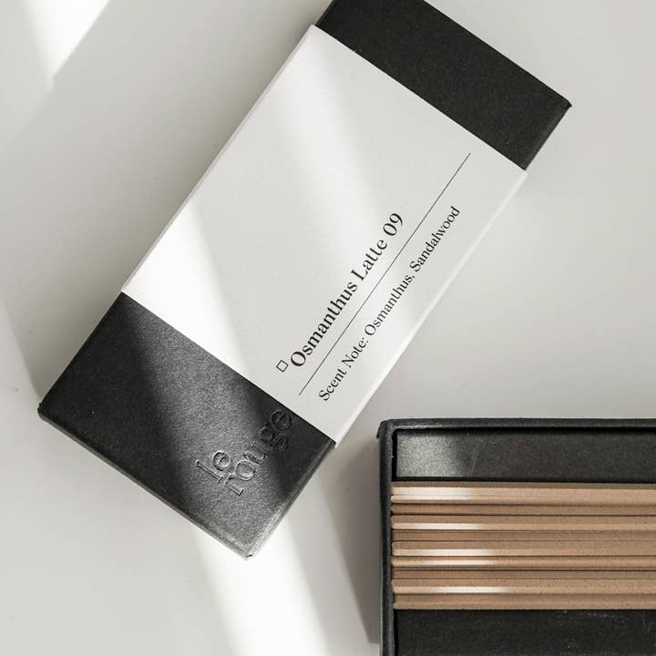 Le Rouge Life Inc. - Wholesale Incense - Osmanthus Latte 09 - Osmanthus & Sandalwood - 100% Natural I2