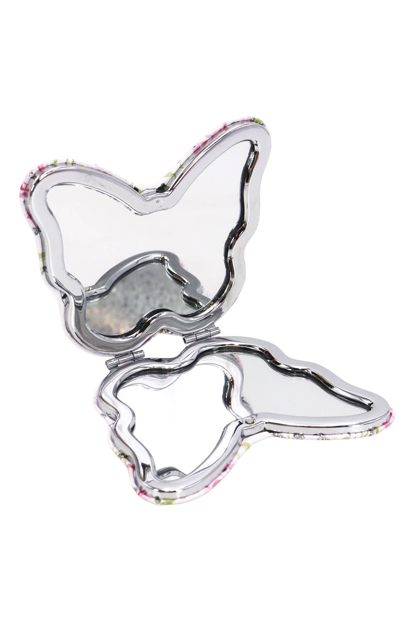 SORTIDAS Espelho Compacto Cosmético Floral Borboleta - 12 unid. para venda a revendedores na Faire4