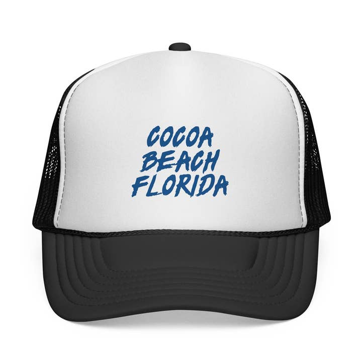 Cocoa Beach Trucker Cap | Florida Hat for wholesale by Hey Mountains