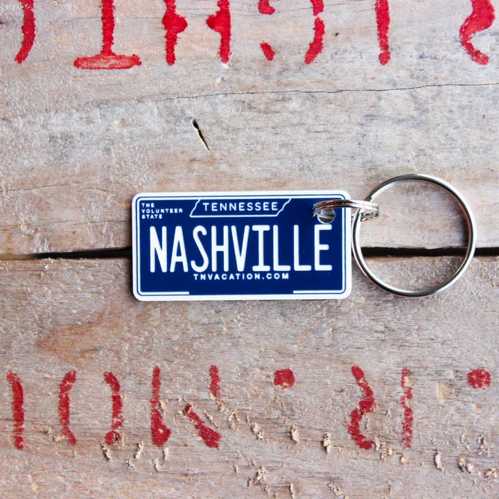 The Laundry Room Shop - Wholesale Keychain - Unisex - Customizable Engraved Plastic Keychain - Tennessee6
