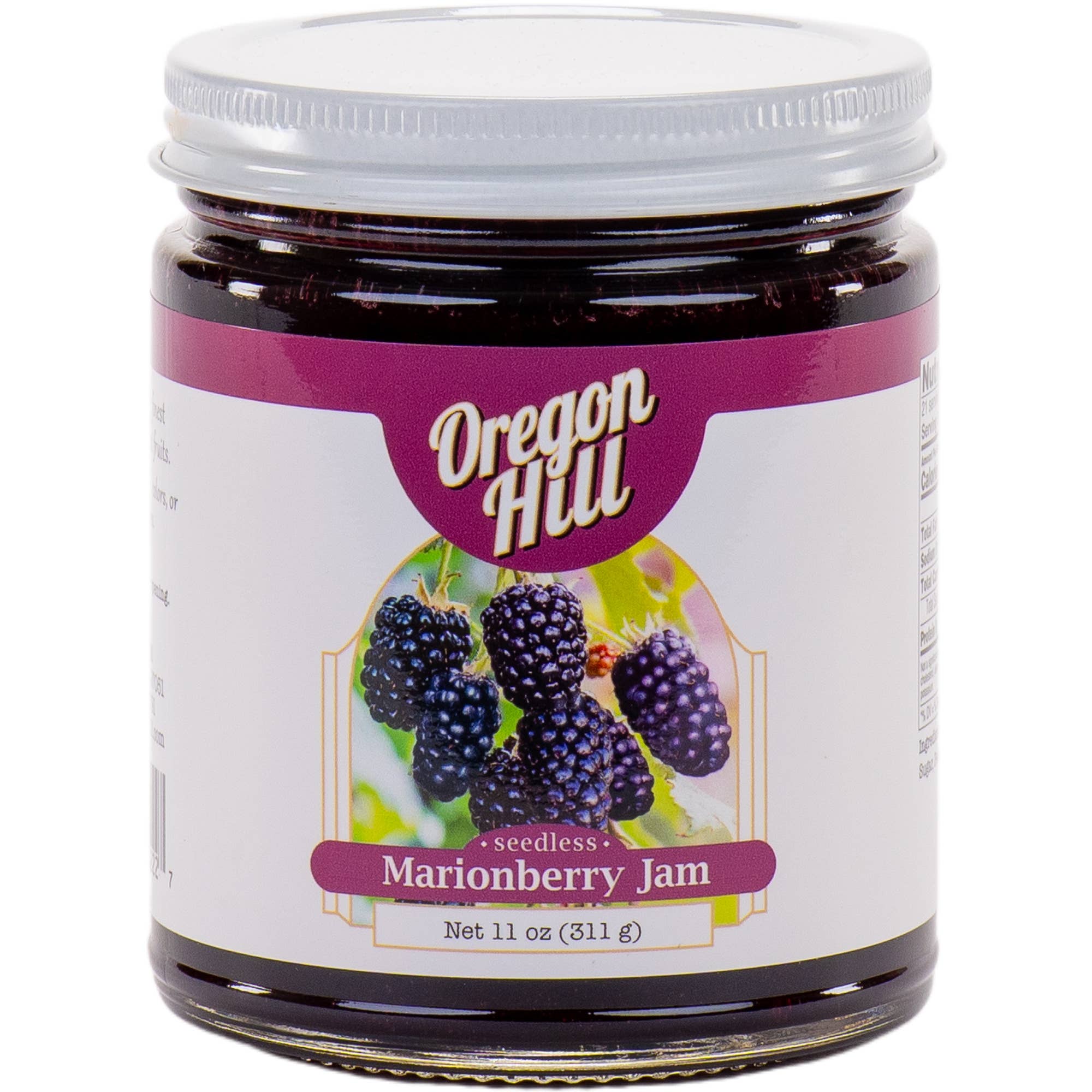 Oregon Hill Farms - Wholesale Jam/Jelly - Marionberry Jam (seedless) - 11 oz.