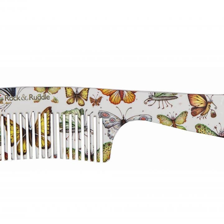 Beautiful Butterflies Handle Comb for engroshandel hos Rock & Ruddle
