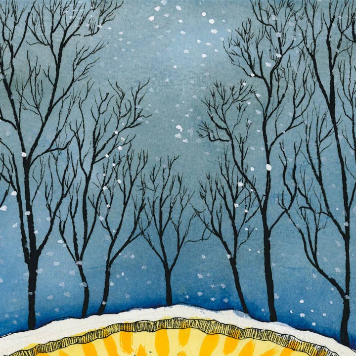 Sarah Draws Things - Wholesale Art Print - Sleeping Fox - 8x10" Archival Print3