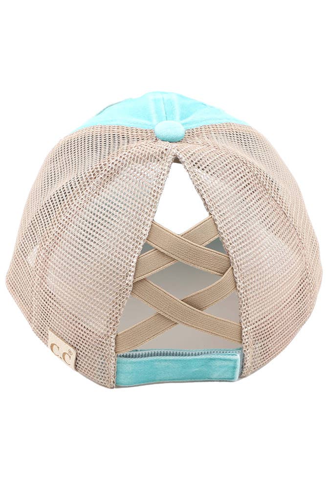 Hana - Venta al por mayor Gorras de béisbol - Niños - Gorra de poni con parche «ALWAYS BE A MERMAID» de C.C Kids8