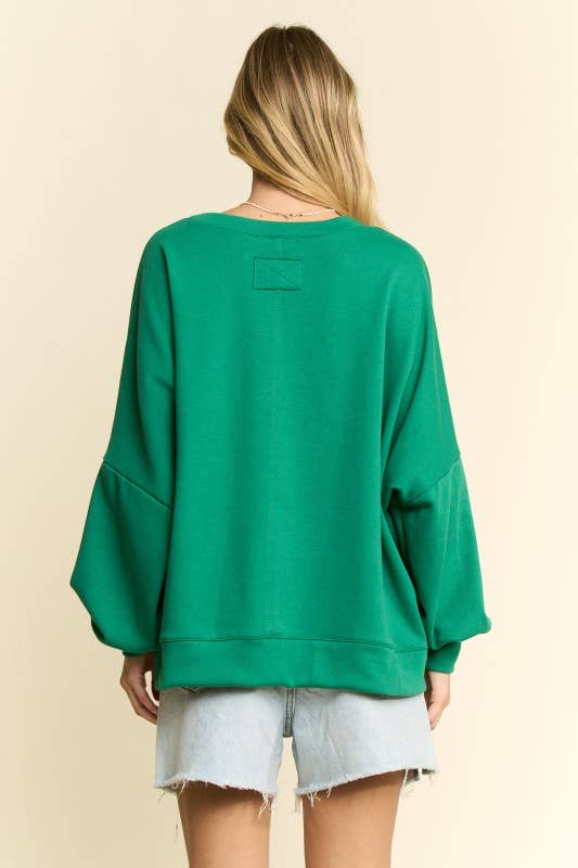 JADE BY JANE - Wholesale Graphic Sweatshirt - Women's - PLUS SIZE SANTA BABY CREW NECK SWEATSHIRT8