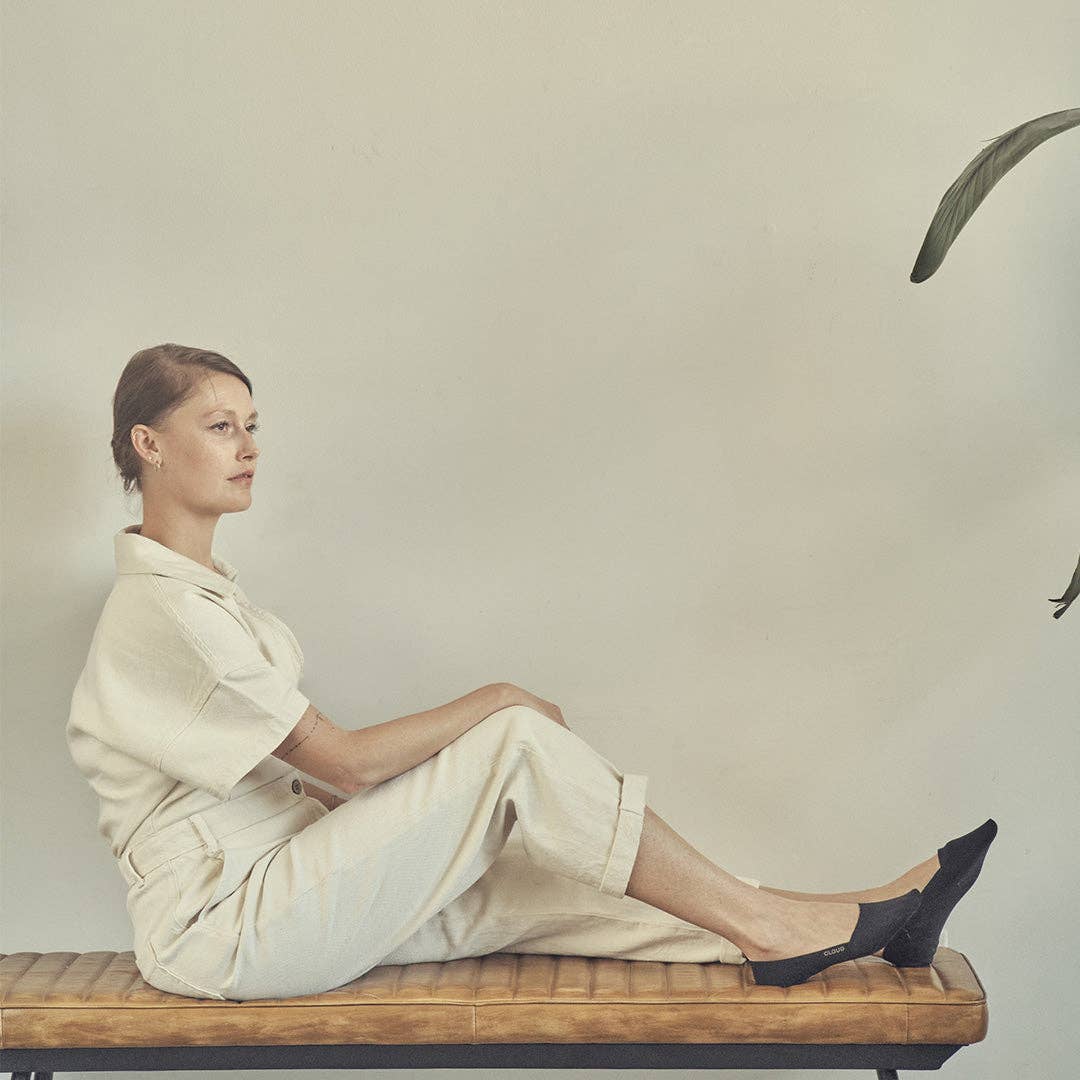 Cloud - Wholesale Socks - Unisex - CLOUD Premium Organic Terry No Show Socks10