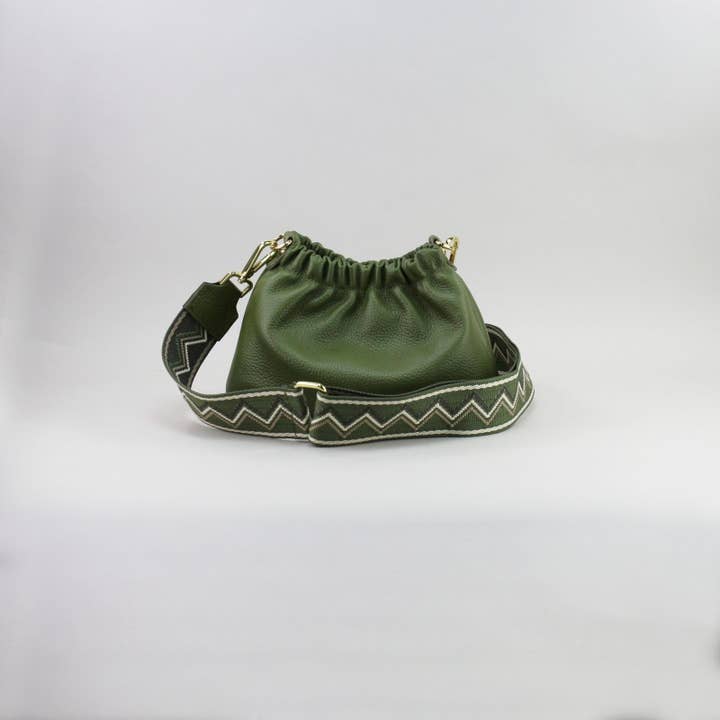 Frederic T. - Wholesale Top Handle Bag - Women's - 592923 Khaki - leather handbag