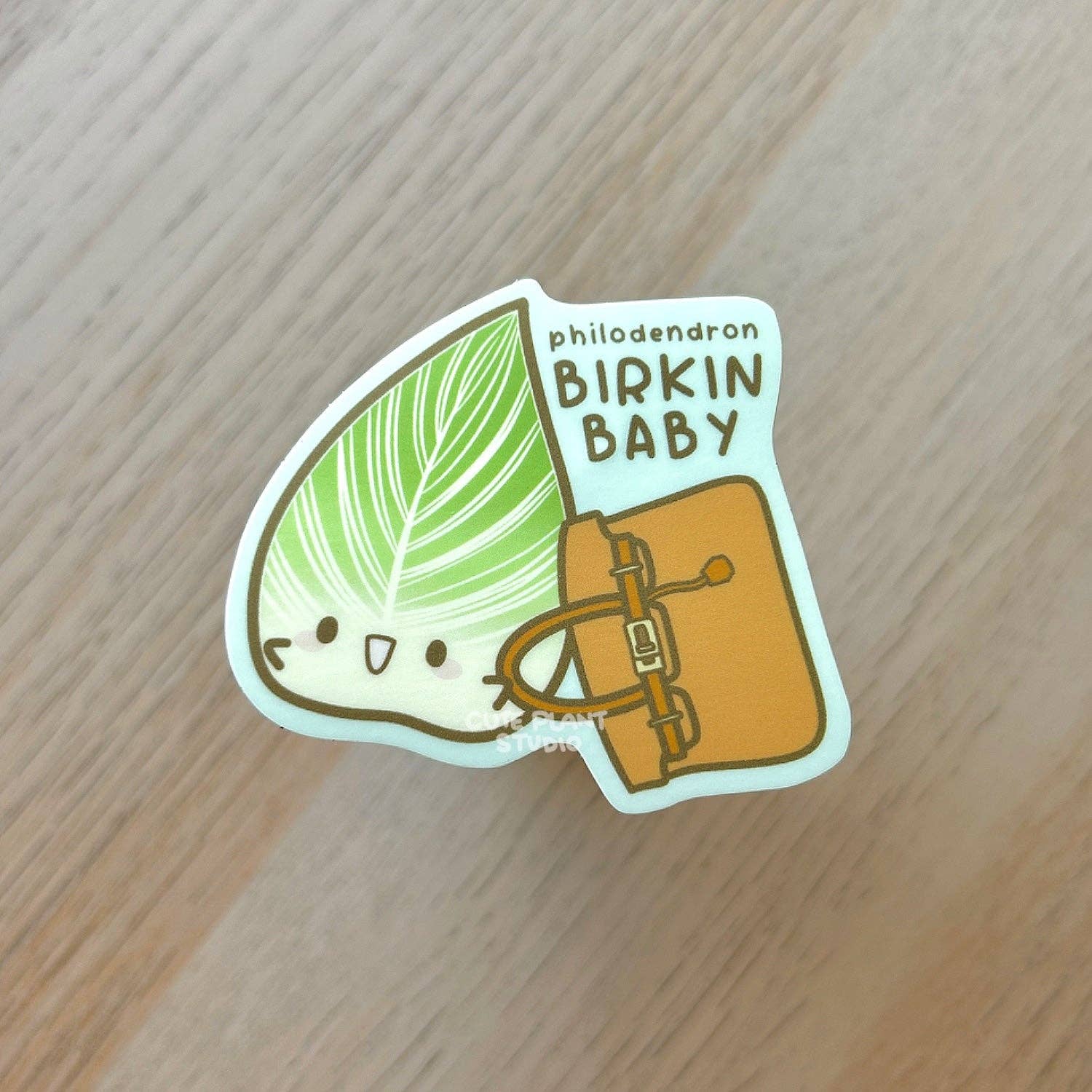 Cute Plant Studio - Wholesale Sticker - Philodendron Birkin Sticker