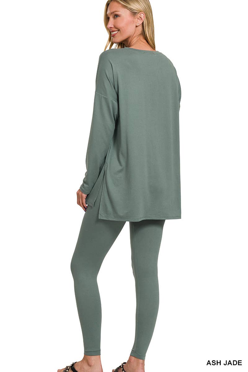 Vanilla Monkey - Wholesale Lounge Set - Women's - Brushed Dty Microfiber Loungewear Set14