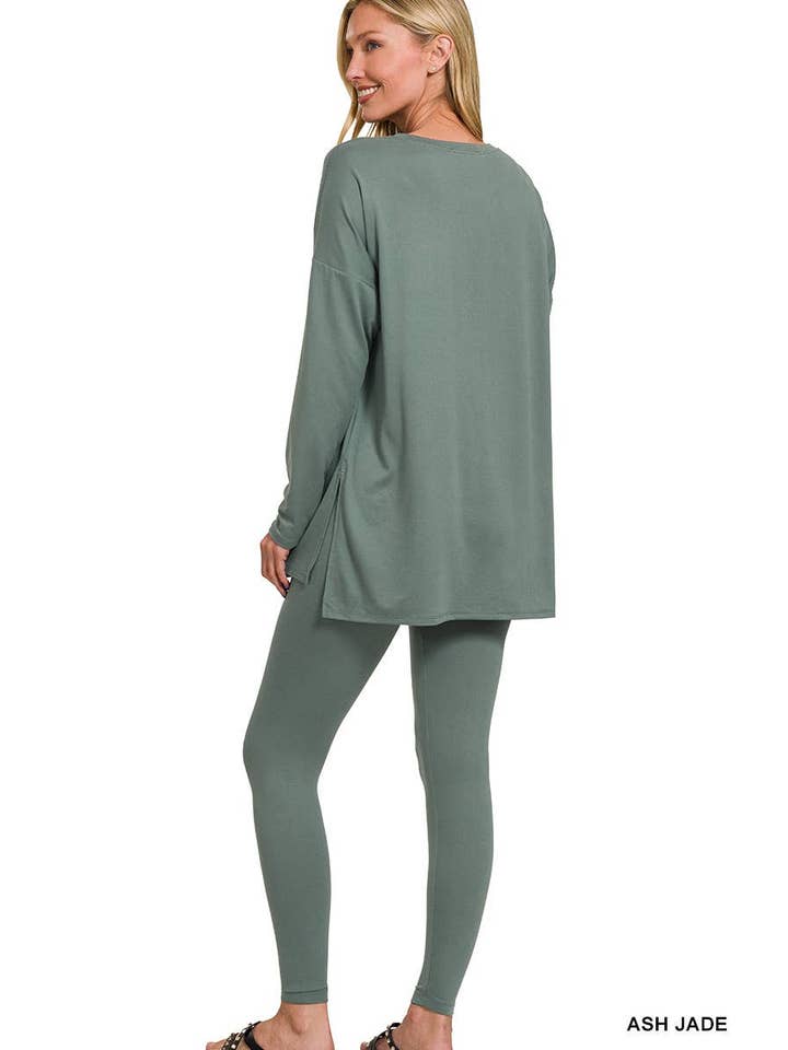 Vanilla Monkey - Wholesale Lounge Set - Women's - Brushed Dty Microfiber Loungewear Set14