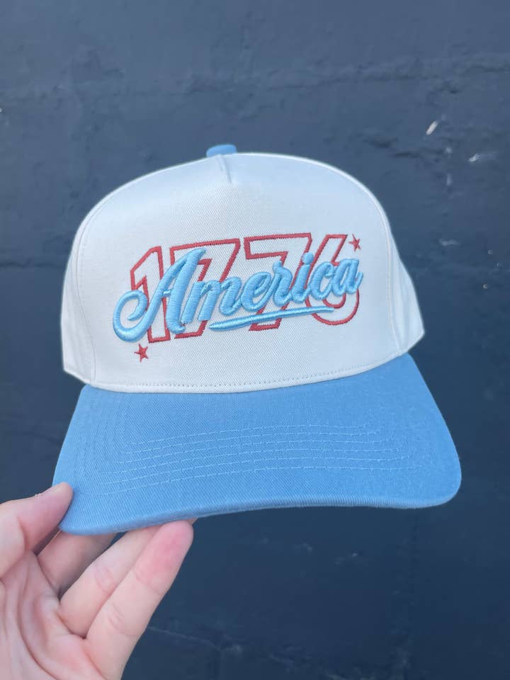 1776 Amerika for engroshandel hos Patched Hats