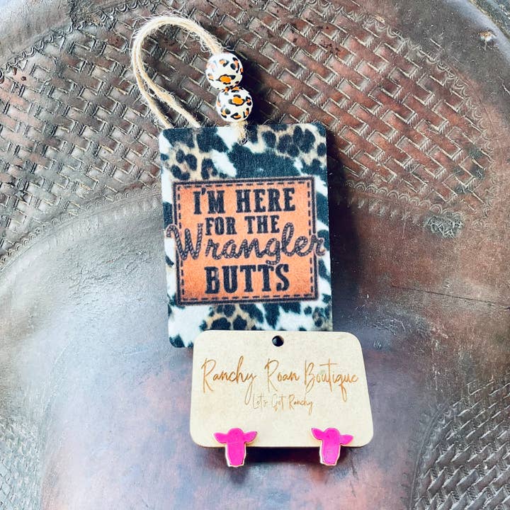 Wrangler Butts Western Freshie for wholesale by Ranchy Roan Boutique