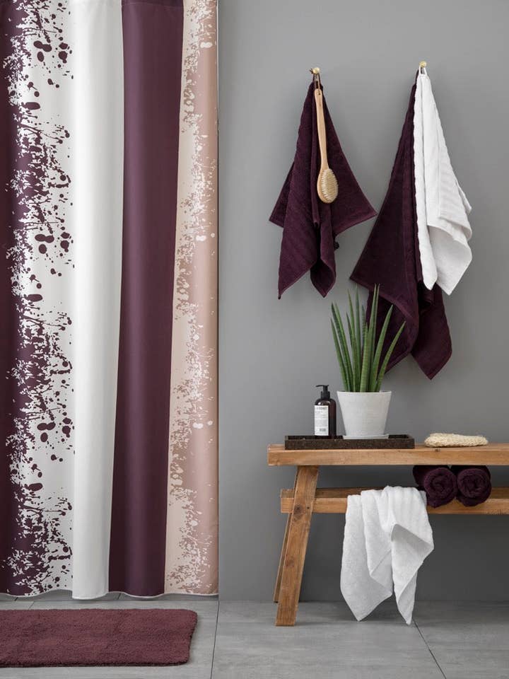 Tenda Doccia Splash con Occhielli 200 cm per la vendita all'ingrosso da parte di Compliments