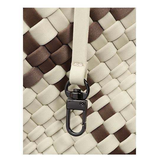 Sook Stainable - Wholesale Shoulder Bag - Women's - Vegan Neoprene Fabrics Woven Tote Hand Bag