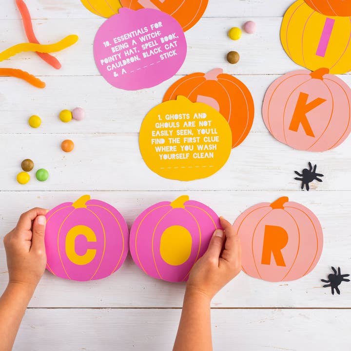 Talking Tables USA - Wholesale Board Game - Halloween Scavenger Hunt Game | Fall | Halloween Décor |