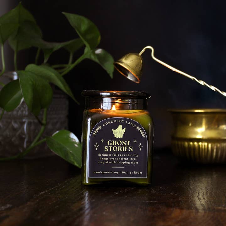 Corduroy Lane - Wholesale Jar/Filled Candle - Ghost Stories Apothecary Candle5