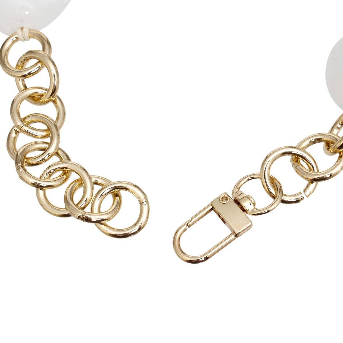 Beaded Brown Dreamy Oceanic Chunky Necklace for wholesale on Faire3